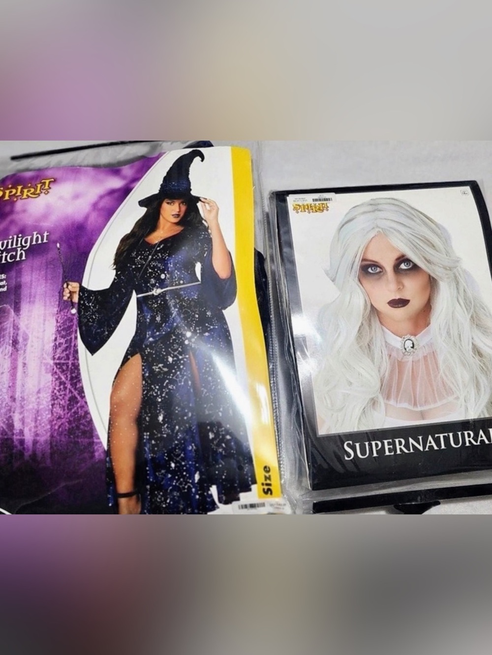 Plus, size twilight witch costume with wig